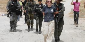 الاحتلال يعتقل 4 متضامنين أجانب من المغير شرق رام الله