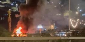 تنديدا باستفحال الجريمة: المئات يتظاهرون في طرعان وإغلاق شارع 79 قرب بير المكسور