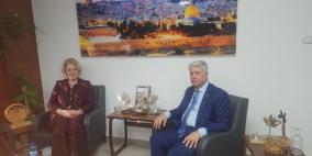 د. مجدلاني: يطلع ممثلة سويسرا على اخر المستجدات السياسية