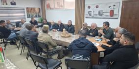بلدية عزون تستقبل مدير مديرية الشؤون المدنية في قلقيلية وتبحث تداعيات إغلاق مداخل البلدة