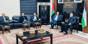 قلقيلية: المحافظ يلتقي وكيل وزارة العمل ويبحث معه عدد من القضايا