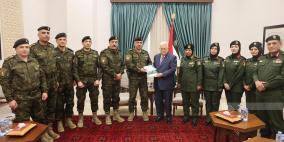 الرئيس عباس يتسلم التقرير السنوي لعام 2025 لقوات الأمن الوطني