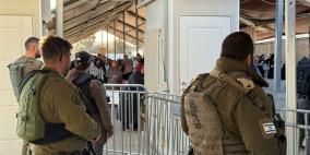 الاحتلال يفرض قيودا مشددة على دخول المصلين إلى القدس