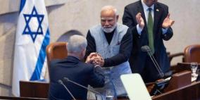رئيس الوزراء الهندي يؤكد من الكنيست دعم بلاده لاسرائيل