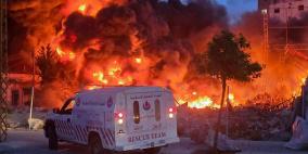 8 شهداء في غارات للاحتلال واستهداف مركزي إسعاف في لبنان