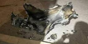 الشرطة تتعامل مع شظايا صاروخية سقطت في بيت ساحور