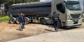 بيت لحم: إرجاع شاحنة إسرائيلية محملة بمخلفات هدم وبناء إلى الداخل الفلسطيني