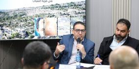 مؤتمر صحفي في رام الله يوثق انتهاكات الاحتلال بحق طاقم منتدى شارك في قرية الشباب