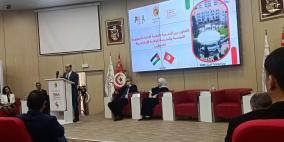 أبو زيد يقدّم محاضرة حول تطوير الخدمة المدنية الفلسطينية في المدرسة الوطنية للإدارة بتونس