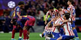 برشلونة يسقط مجددا أمام أتلتيكو مدريد ويودع دوري الأبطال