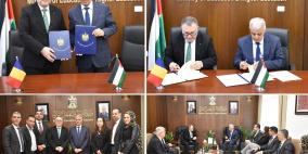 فلسطين ورومانيا توقعان اتفاقية للتعاون بمجال التعليم العالي والبحث الأكاديمي