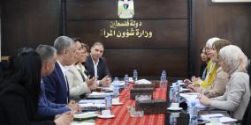 الخليلي وأبو عون تبحثان تطوير منظومة الاستجابة الوطنية للعنف ضد المرأة