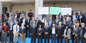 دبلوماسيون يشاركون في جولة دعم لطلبة مدرسة ذكور المغير في ظل اعتداءات الاحتلال