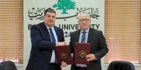 وزارة النقل توقّع مذكرة تفاهم مع جامعة بيرزيت لتعزيز التعاون في مجالات النقل والسلامة المرورية