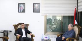 فتوح يستقبل القنصل المصري ويستعرض تطورات الأوضاع في الأراضي الفلسطينية
