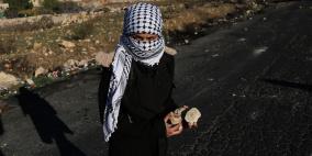 مواجهات بين الشبان وقوات الاحتلال على المدخل الشمالي لمدينة البيرة 