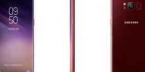 إطلاق نسخة باللون الأحمر من هاتف "غالاكسي إس8"