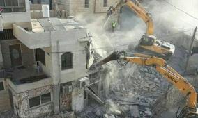 الاحتلال يهدم منزلا في سلوان جنوب المسجد الأقصى