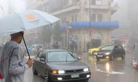 حالة الطقس: أمطار غزيرة مصحوبة بعواصف رعدية وتساقط البرد أحيانا