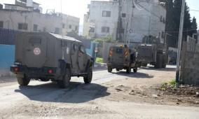 قوات الاحتلال تقتحم مخيم الفارعة