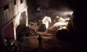 الاحتلال يهدم منزل عائلة المعتقل أحمد دوابشة في دوما