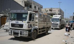 الأونروا تكشف لراية حجم المساعدات التي تدخل غزة يوميا