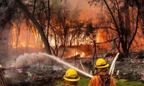 حرائق في أميركا.. أكبر حريق غابات في كاليفورنيا يتمدد