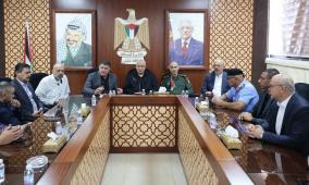 خلال زيارة إلى نابلس وجنين، وزير الداخلية يطّلع على الوضع العام في المحافظتيّن