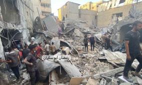 غزة.. 17 شهيدا ومصابون ومفقودون بقصف الاحتلال منزلا في حي التفاح