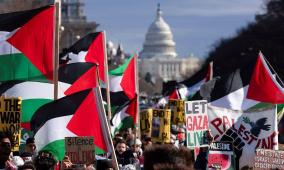 استطلاع: 59% من الشعب الأميركي يحملون نظرة سلبية تجاه إسرائيل