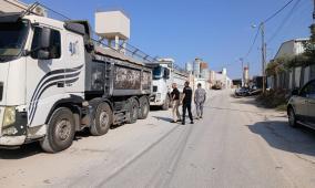 سلطة جودة البيئة تضبط شاحنتين إسرائيليتين محملتين بمخلفات ملوثة في محافظة قلقيلية