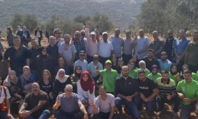 اللجنة الوطنية لحملة زيتون 2025 في رام الله والبيرة تُنفذ فعاليتها المركزية في بيرزيت