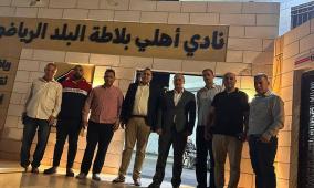 اللواء سرحان دويكات رئيسًا فخريًا لنادي أهلي بلاطة البلد