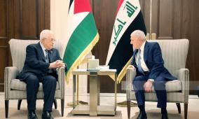 الرئيس عباس يلتقي نظيره العراقي في عمّان