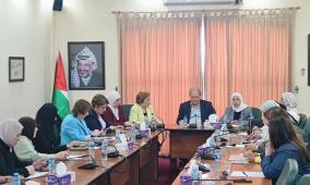 عضوات المجلس المركزي يؤكدن وحدة أراضي دولة فلسطين والتصدي للاحتلال والوصاية والفصل