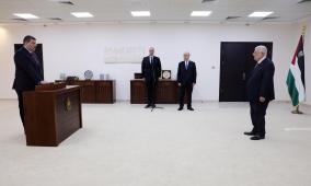 وزير النقل والمواصلات محمد الأحمد يؤدي اليمين القانونية أمام الرئيس