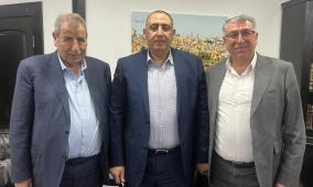 خوري يجتمع مع قائد جهاز الأمن الوقائي لمتابعة استعدادات أعياد الميلاد