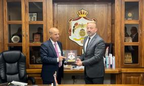 النائب العام يبحث مع نظيره الأردني سُبل تطوير التعاون القضائي