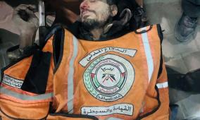 غزة: استشهاد ضابط بالدفاع المدني وقصف وغارات على شرقي غزة