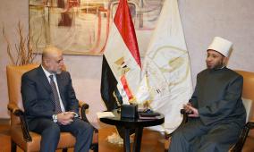 الهباش يلتقي وزير الأوقاف المصري ويبحث معه التعاون المشترك  وحماية المقدسات