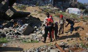 استشهاد طفل وإصابة مواطن برصاص الاحتلال بحي الشجاعية