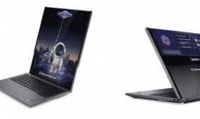 "لينوفو" تفاجئ السوق بكمبيوتر محمول مزود بشاشة قابلة للتمدد إلى الخارج