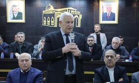 صور| وزير الداخلية يشارك في توقيع صكي صلح عشائري بسلفيت وجنين