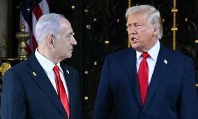 ترامب يلوّح مجددًا بـ"فتح أبواب الجحيم" في غزة ويهدد إيران بتصعيد أكبر