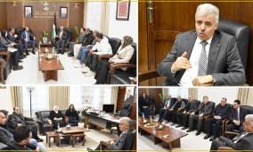 برهم يبحث مع رؤساء جامعات فلسطينية تعزيز التعاون لخدمة التعليم العالي