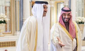 أمير قطر يبحث مع رئيس الإمارات وولي عهد السعودية مستجدات المنطقة