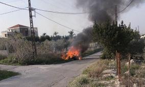 شهيد في غارة إسرائيلية استهدفت مركبة في جنوب لبنان