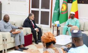 خلال استقباله السفير بلعاوي: رئيس وزراء مالي يؤكد موقف بلاده الداعم للقضية الفلسطينية