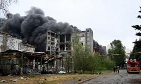 مقتل ثلاثة أشخاص بقصف روسي على العاصمة الأوكرانية كييف