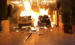 نابلس: مستوطنون يحرقون 5 مركبات في قرية بزاريا